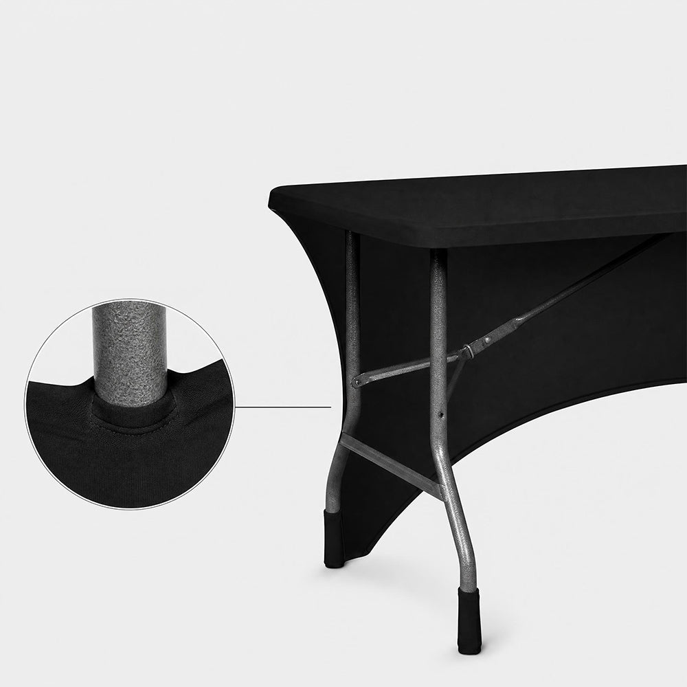 Table Cloth for Rectangular Spandex Table Cover for Party, Conference, Wedding, Banquet | JOLLIFABLE™