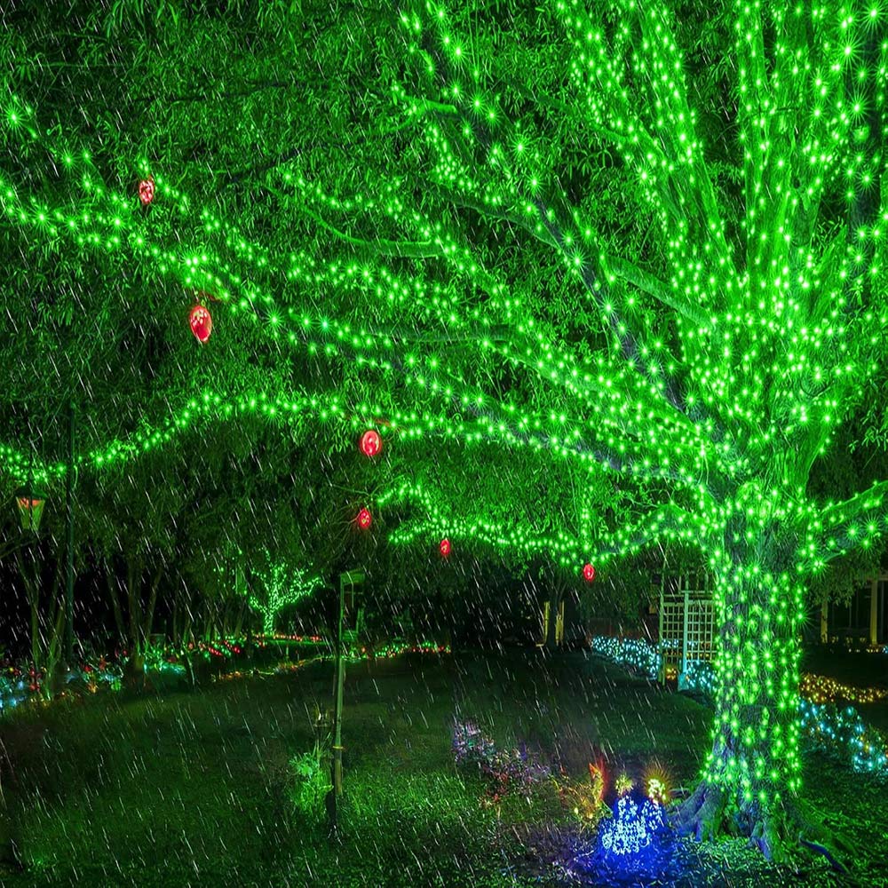 2 Pack Total 400LED Solar String Lights, Christmas Solar Outdoor Lights Party Yard Decoration | JOLLIFABLE™