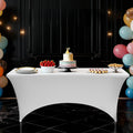 Table Cloth for Rectangular Spandex Table Cover for Party, Conference, Wedding, Banquet | JOLLIFABLE™