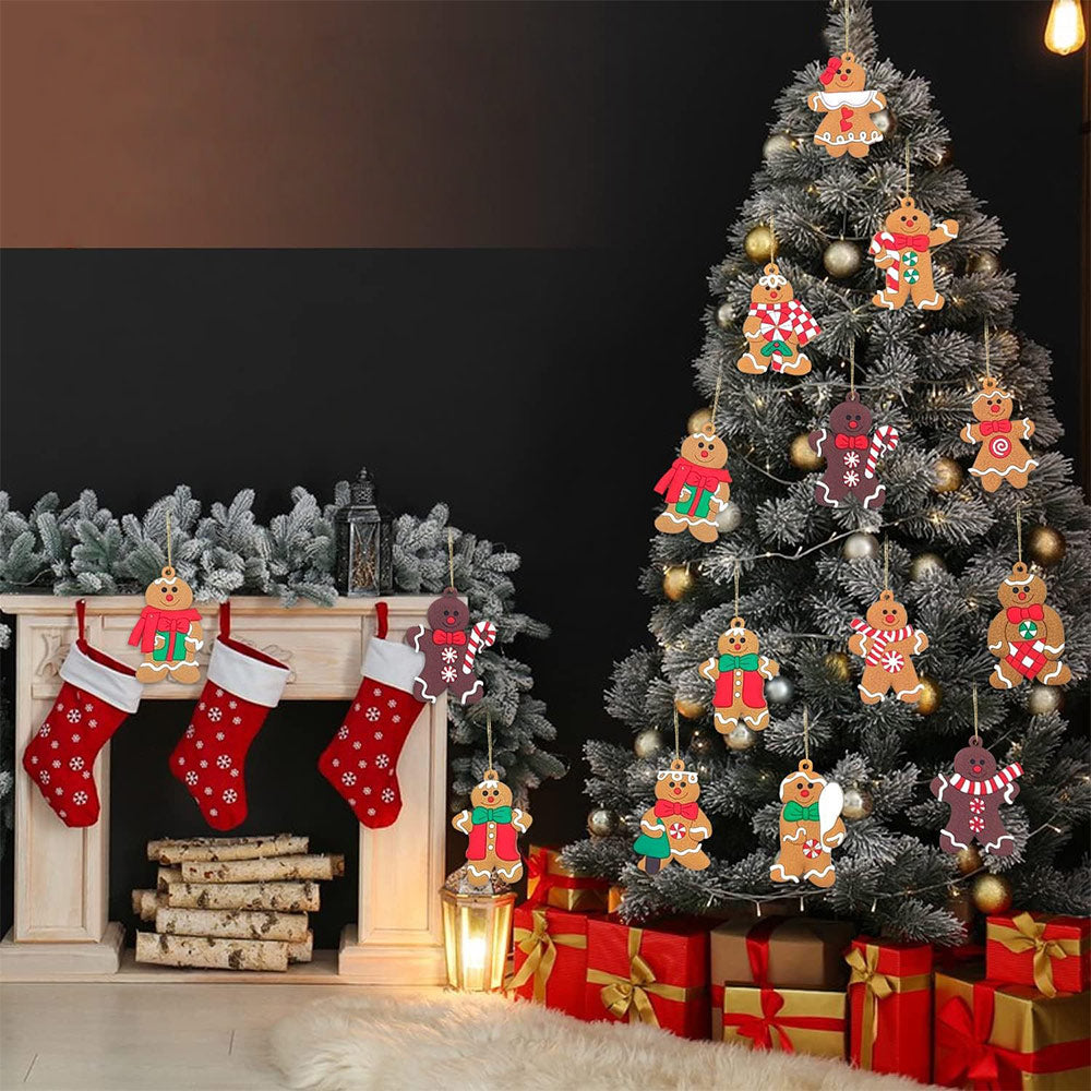 Gingerbread Man Christmas Ornaments for Christmas Tree Decorations | JOLLIFABLE™