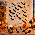 3D Bat Halloween Decoration Stickers for Home Decor 120 Pcs | JOLLIFABLE™