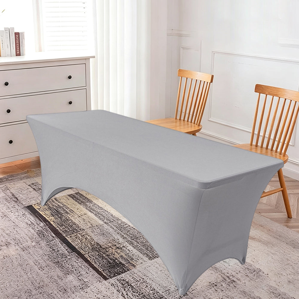 Table Cloth for Rectangular Spandex Table Cover for Party, Conference, Wedding, Banquet | JOLLIFABLE™