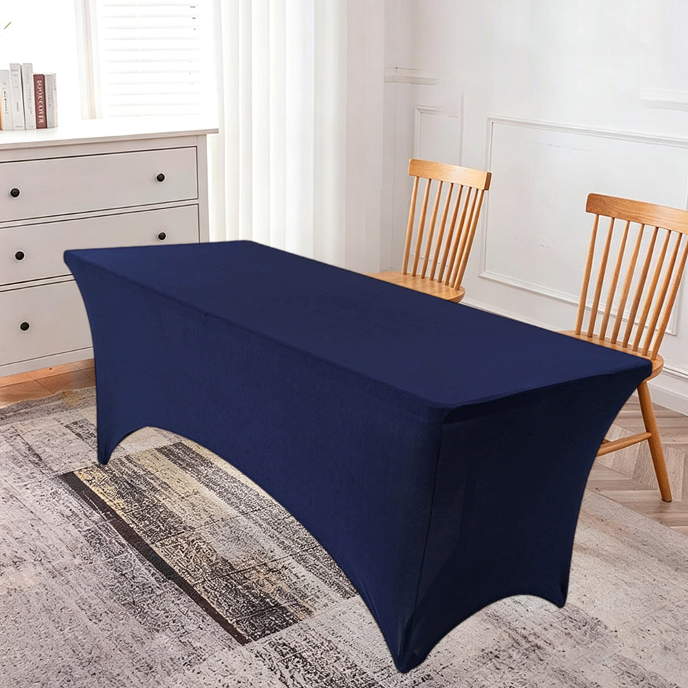 Table Cloth for Rectangular Spandex Table Cover for Party, Conference, Wedding, Banquet | JOLLIFABLE™