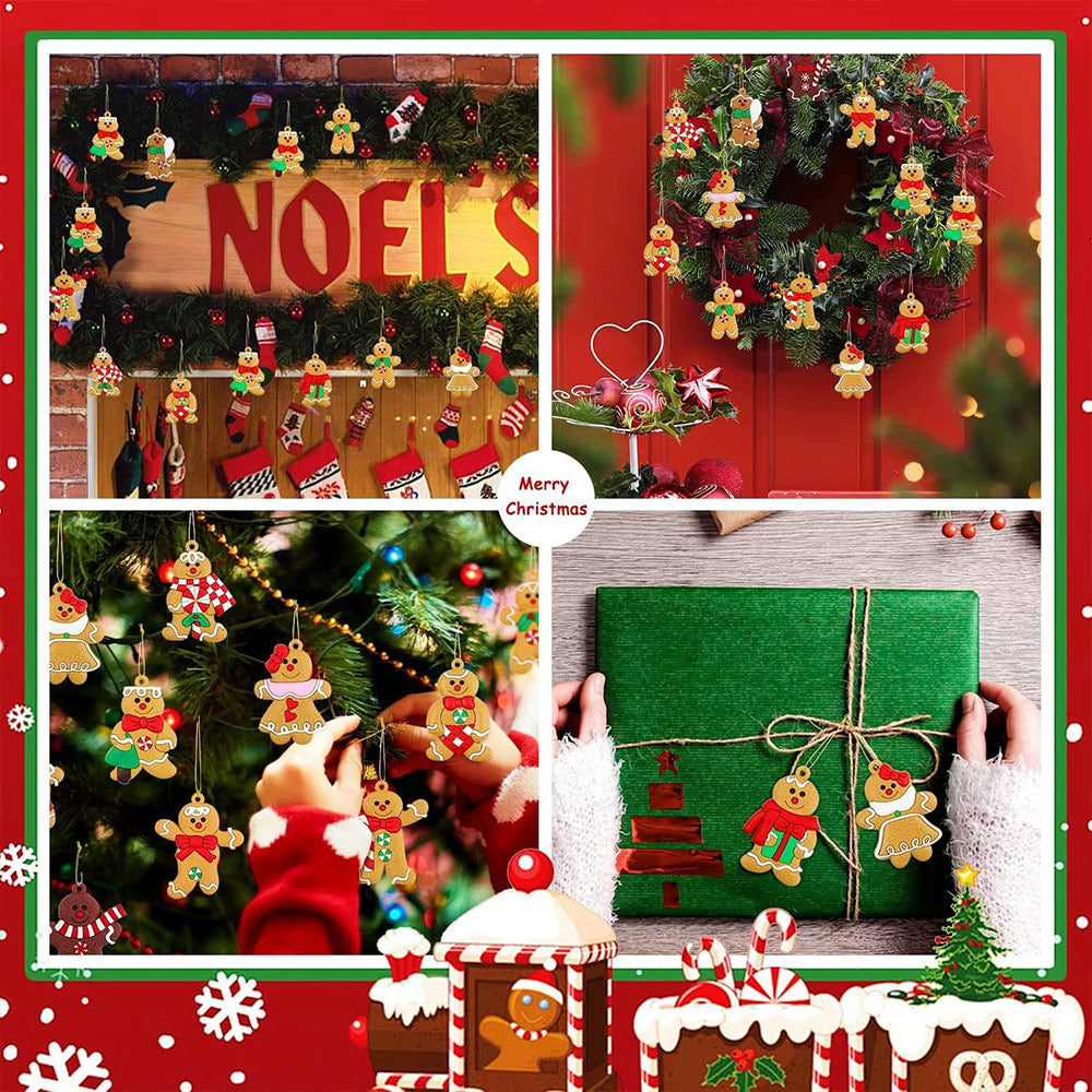 Gingerbread Man Christmas Ornaments for Christmas Tree Decorations | JOLLIFABLE™