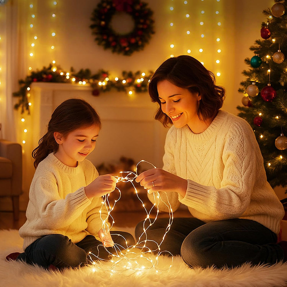 Multi Color LED Fairy Lights Battery Operated for Xmas Decor | JOLLIFABLE™
