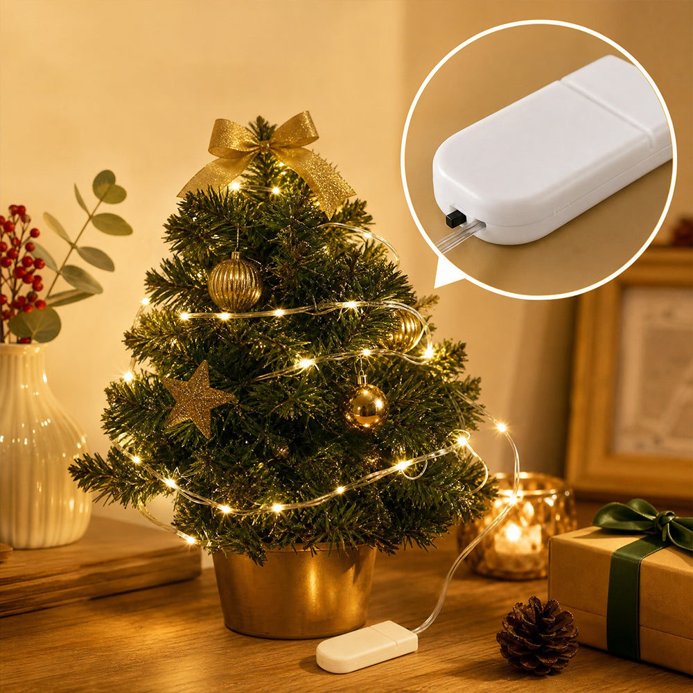 Multi Color LED Fairy Lights Battery Operated for Xmas Decor | JOLLIFABLE™