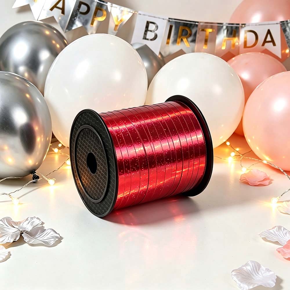 500 Yards Ribbon Curling Crimped Shiny Metallic Roll for Gift Wrapping Ribbon for Birthday Party Festival | JOLLIFABLE™