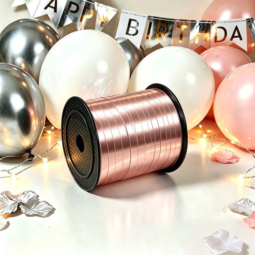 500 Yards Ribbon Curling Crimped Shiny Metallic Roll for Gift Wrapping Ribbon for Birthday Party Festival | JOLLIFABLE™