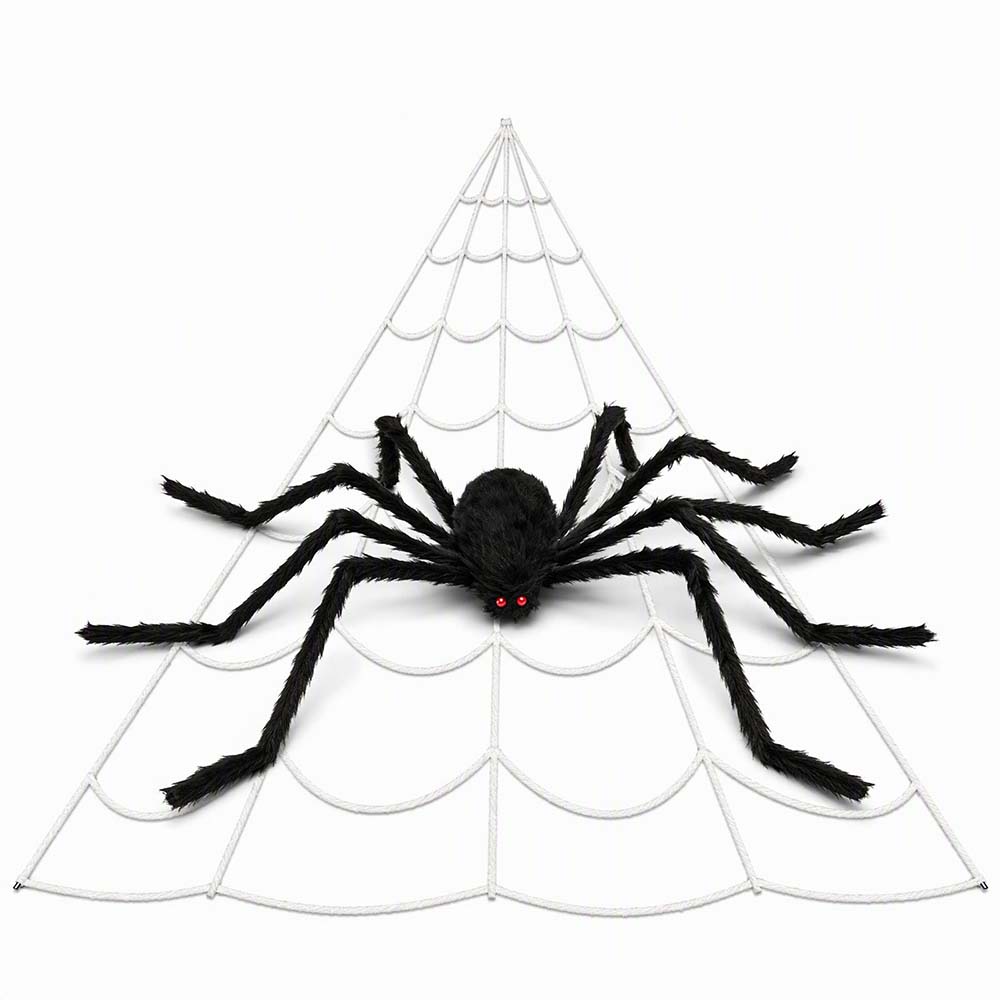 Halloween Decorations Spider Web Outdoor Spider Décor | JOLLIFABLE™