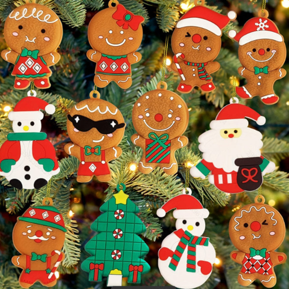 Gingerbread Man Christmas Ornaments for Christmas Tree Decorations | JOLLIFABLE™