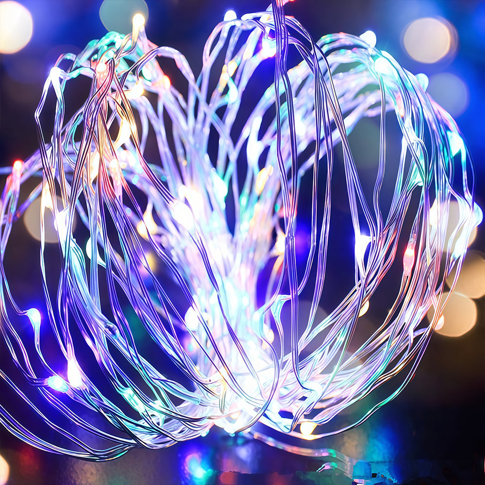 Multi Color LED Fairy Lights Battery Operated for Xmas Decor | JOLLIFABLE™